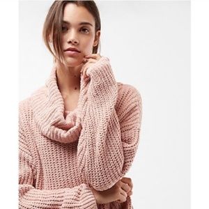 Express Cozy Cowl Neck Sweater NWT
